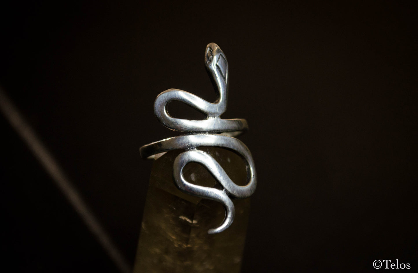 Sterling Silver Snake Ring