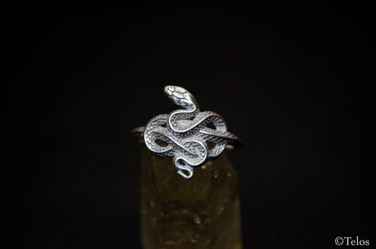 Sterling Silver Snake ring